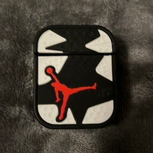 Black air Jordan AirPods case